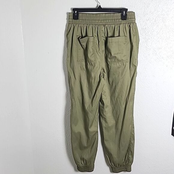 A New Day Olive Green Ankle Joggers, Size Medium - Picture 6 of 9